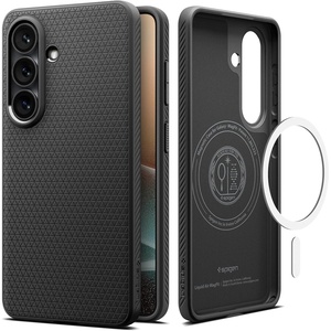 image:imageSpigen for Galaxy S26 Case Liquid Air MagFit MilitaryGrade Protection Compatible with MagSafeFast Wireless Charging  Matte BlackMatte Black