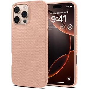 image:imageSpigen for iPhone 17 Pro Max Case Liquid Air TPU Covered Camera Control No Magnet Ring MilitaryGrade Protection  Matte BlackRose Titanium