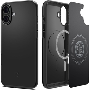 image:imageSpigen for iPhone 17 Pro Max Case Thin Fit MagFit TPU Covered Camera Control Compatible with MagSafe  BlackBlack