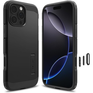 image:imageSpigen for iPhone 17 Pro Max Case Tough Armor T MagFit Camera Control Button Compatible with Magsafe  BlackATBlack