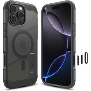 image:imageSpigen for iPhone 17 Pro Max Case Tough Armor T MagFit Camera Control Button Compatible with Magsafe  BlackATFrost Black