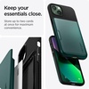 image:imageSpigen Slim Armor CS Designed for iPhone 13 Case 2021  Midnight Green  Qi Wireless Charge Ready Dual Card Sliding Wallet Patented Air Cushion MILSTD810H MilitaryGrade Drop Protection
