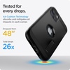 image:imageSpigen Tough Armor Extreme Protection Tech Designed for iPhone 13 Case 2021  Navy Blue  Builtin Stand DualLayer Shockproof Qi Wireless Charge Ready Patented Air Cushion MilitaryGrade Drop ProtectionBlack
