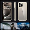 image:imageSpigen for iPhone 12 Pro Max Case Ultra Hybrid No Magnet RingAntiYellowing  Crystal ClearMute Beige