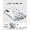 image:imageSpigen for iPhone 17 Pro Max Case Ultra Hybrid S MagFit TPU Covered Camera Control Kickstand Compatible with MagSafe  Clear WhiteClear White