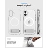 image:imageSpigen for iPhone 17 Pro Max Case Ultra Hybrid S MagFit TPU Covered Camera Control Kickstand Compatible with MagSafe  Clear WhiteClear White