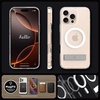image:imageSpigen for iPhone 17 Pro Max Case Ultra Hybrid S MagFit TPU Covered Camera Control Kickstand Compatible with MagSafe  Clear WhiteCrystal Clear
