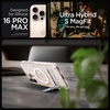 image:imageSpigen for iPhone 17 Pro Max Case Ultra Hybrid S MagFit TPU Covered Camera Control Kickstand Compatible with MagSafe  Clear WhiteCrystal Clear