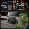 image:imageSpigen for iPhone 17 Pro Max Case Ultra Hybrid S MagFit TPU Covered Camera Control Kickstand Compatible with MagSafe  Clear WhiteFrost Black