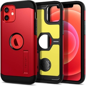image:imageSpigen for iPhone 12 Pro Case Tough Armor Case for iPhone 12 amp 12 Pro  BlackRed