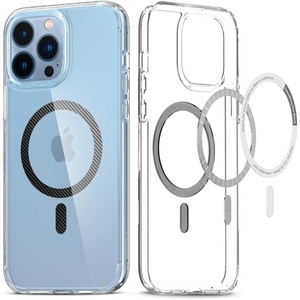 image:imageSpigen for iPhone 17 Pro Max Case Ultra Hybrid MagFit TPU Covered Camera Control AntiYellowing Compatible with Magsafe  Frost BlackCarbon Fiber