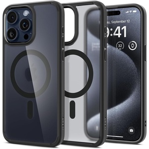 image:imageSpigen for iPhone 17 Pro Max Case Ultra Hybrid MagFit TPU Covered Camera Control AntiYellowing Compatible with Magsafe  Frost BlackFrost Black