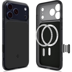 image:imageSpigen for iPhone 17 Pro Max Case Ultra Hybrid T MagFit Camera Control Button Compatible with Magsafe  Glossy WhiteMatte Black