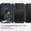 image:imageSpigen Rugged Armor Designed for Galaxy S22 Case 2022  Matte BlackMatte Black
