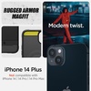 image:imageSpigen Rugged Armor MagFit Designed for iPhone 14 Plus Case 2022 MilitaryGrade Protection Compatible with MagSafe  Matte BlackMatte Black