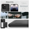 image:imageSpigen Slim Armor CS Designed for iPhone 14 Pro Case 2022 MilitaryGrade Protection  Black  Colour blackBlack