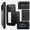 image:imageSpigen Slim Armor CS Designed for iPhone 14 Pro Case 2022 MilitaryGrade Protection  Black  Colour blackBlack