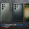 image:imageSpigen Tough Armor Designed for Galaxy S23 Ultra Case 2023 Kickstand MilitaryGrade Protection  GunmetalAbyss Green