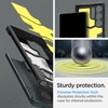 image:imageSpigen Tough Armor Designed for Galaxy S23 Ultra Case 2023 Kickstand MilitaryGrade Protection  GunmetalAbyss Green