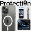 image:imageSpigen Ultra Hybrid MagFit Designed for iPhone 14 Pro Case 2022 AntiYellowing MilitaryGrade Protection Compatible with MagSafe  White  MagSafe Compatible AntiYellowing Crystal Clarity Patented Air Cushion MILSTD810H MilitaryGrade Drop ProtectionWhite