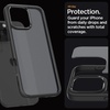 image:imageSpigen for iPhone 12 Mini Case Ultra Hybrid No Magnet RingAntiYellowing  Crystal ClearFrost Black