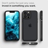 image:imageSpigen for iPhone 12 Mini Case Ultra Hybrid No Magnet RingAntiYellowing  Crystal ClearFrost Black