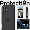 image:imageSpigen for iPhone 12 Mini Case Ultra Hybrid No Magnet RingAntiYellowing  Crystal ClearFrost Black