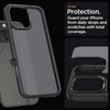 image:imageSpigen for iPhone 12 Mini Case Ultra Hybrid No Magnet RingAntiYellowing  Crystal ClearFrost Black