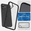 image:imageSpigen for iPhone 12 Mini Case Ultra Hybrid No Magnet RingAntiYellowing  Crystal ClearMatte Black