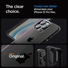 image:imageSpigen for iPhone 12 Mini Case Ultra Hybrid No Magnet RingAntiYellowing  Crystal ClearMatte Black