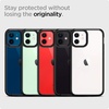 image:imageSpigen for iPhone 12 Mini Case Ultra Hybrid No Magnet RingAntiYellowing  Crystal ClearMatte Black
