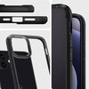 image:imageSpigen for iPhone 12 Mini Case Ultra Hybrid No Magnet RingAntiYellowing  Crystal ClearMatte Black