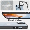 image:imageSpigen for iPhone 12 Mini Case Ultra Hybrid No Magnet RingAntiYellowing  Crystal ClearMatte Black