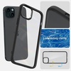image:imageSpigen for iPhone 12 Mini Case Ultra Hybrid No Magnet RingAntiYellowing  Crystal ClearMatte Black
