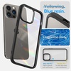 image:imageSpigen for iPhone 12 Mini Case Ultra Hybrid No Magnet RingAntiYellowing  Crystal ClearMatte Black