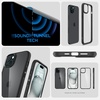 image:imageSpigen for iPhone 12 Mini Case Ultra Hybrid No Magnet RingAntiYellowing  Crystal ClearMatte Black