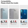 image:imageSpigen for iPhone 12 Mini Case Ultra Hybrid No Magnet RingAntiYellowing  Crystal ClearMatte Black