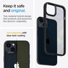 image:imageSpigen for iPhone 12 Mini Case Ultra Hybrid No Magnet RingAntiYellowing  Crystal ClearMatte Black
