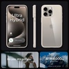 image:imageSpigen for iPhone 12 Mini Case Ultra Hybrid No Magnet RingAntiYellowing  Crystal ClearNatural Titanium