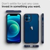 image:imageSpigen for iPhone 12 Mini Case Ultra Hybrid No Magnet RingAntiYellowing  Crystal ClearNavy Blue