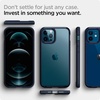image:imageSpigen for iPhone 12 Mini Case Ultra Hybrid No Magnet RingAntiYellowing  Crystal ClearNavy Blue