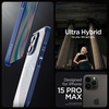image:imageSpigen for iPhone 12 Mini Case Ultra Hybrid No Magnet RingAntiYellowing  Crystal ClearNavy Blue