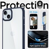 image:imageSpigen for iPhone 12 Mini Case Ultra Hybrid No Magnet RingAntiYellowing  Crystal ClearNavy Blue