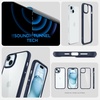 image:imageSpigen for iPhone 12 Mini Case Ultra Hybrid No Magnet RingAntiYellowing  Crystal ClearNavy Blue