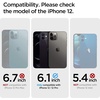 image:imageSpigen for iPhone 12 Mini Case Ultra Hybrid No Magnet RingAntiYellowing  Crystal ClearNavy Blue
