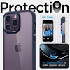 image:imageSpigen for iPhone 12 Mini Case Ultra Hybrid No Magnet RingAntiYellowing  Crystal ClearNavy Blue