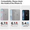 image:imageSpigen for iPhone 12 Mini Case Ultra Hybrid No Magnet RingAntiYellowing  Crystal ClearRed
