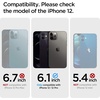 image:imageSpigen for iPhone 12 Mini Case Ultra Hybrid No Magnet RingAntiYellowing  Crystal ClearRed