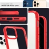 image:imageSpigen for iPhone 12 Mini Case Ultra Hybrid No Magnet RingAntiYellowing  Crystal ClearRed