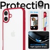image:imageSpigen for iPhone 12 Mini Case Ultra Hybrid No Magnet RingAntiYellowing  Crystal ClearRed Crystal